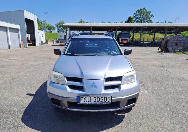 mitsubishi outlander lubuskie Mitsubishi Outlander cena 15900 przebieg: 300000, rok produkcji 2006 z Sulęcin